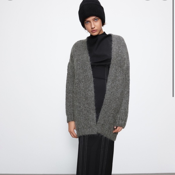 Zara Sweaters Zara Knit Cardigan Poshmark